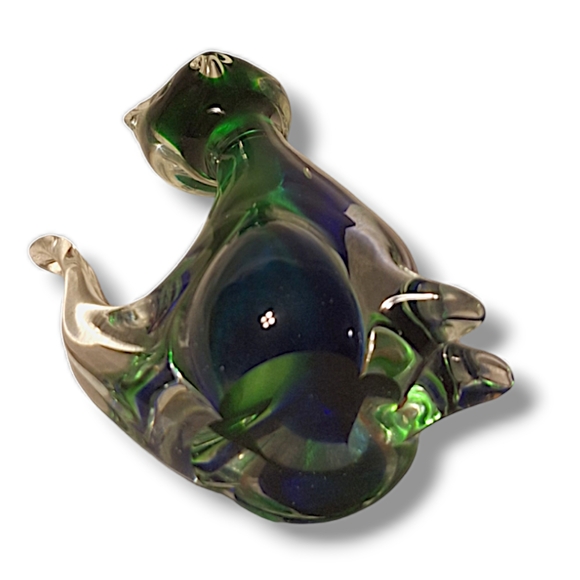 Murano BlownGlass Cat - Picture 2 of 5